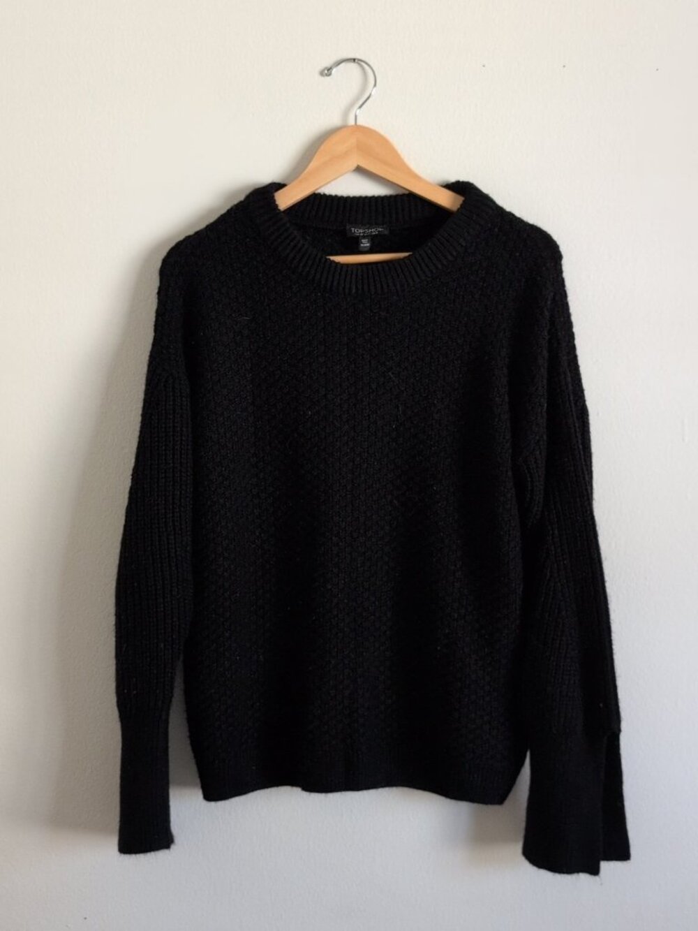 Topshop Chunky Knit Pullover Sweater